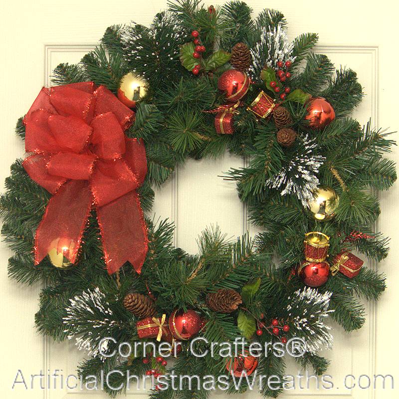 Thin Christmas Wreath 