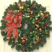 Holly Jolly Christmas Wreath