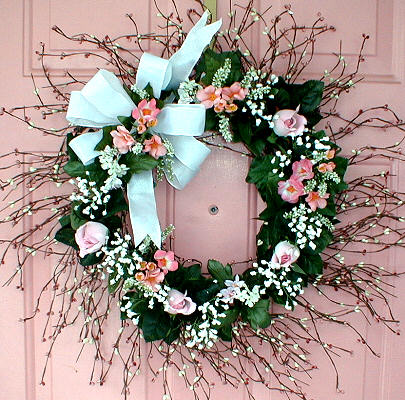 SPRING SPRAY WREATH